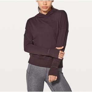 lululemon athletica Dark Purple Hoodie
